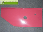 M.E. sro_podumyvadlova deska Flexible47_Waschtischplatte nach Mass aus Mineralguss_90x40 cm_RAL 4002