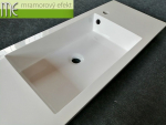 Der Extraslim Waschtisch für einen Badschrank_140x38cm_1x Becken DAKOTA52