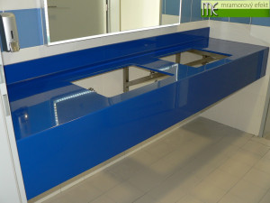 Wissenschaftlich-technologischer Park in Ostrava - Waschtischplatten Flexible60_RAL blau oder gelb